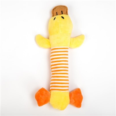 Игрушка для собак мягкая «Утёнок», 24 см