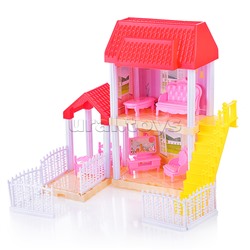 Домик для куклы "Мечта принцессы" на батарейках, в коробке