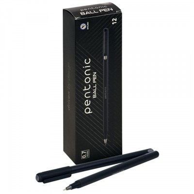 Ручка шариковая LINC "PENTONIC" черная 0.7мм 7024-K LINC