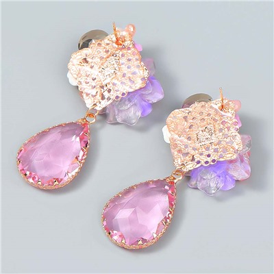 Серьги длинные на гвоздиках арт. 13 1641 (id 265531)