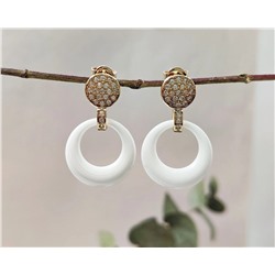 Серьги с керамикой