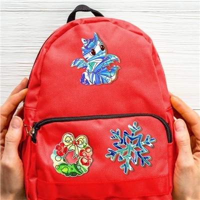 УЦЕНКА ШКОЛА ТАЛАНТОВ Набор для творчества Рисуем в технике ЭБРУ,Значки из дерева "Дракончик НГ" 9