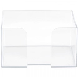 Пластбокс для бумажного блока 9х9х5 см ПЛ61 Стамм