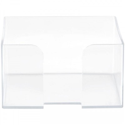 Пластбокс для бумажного блока 9х9х5 см ПЛ61 Стамм