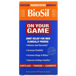 BioSil by Natural Factors, BioSil, On Your Game, 30 Vegetarian Capsules
