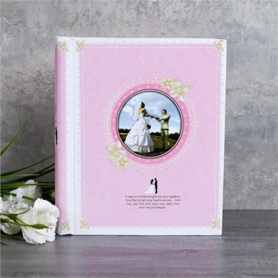 Фотоальбом магнитный 20 листов Свадьба / 20-2 /уп 40/ микс 8 видов