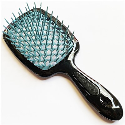 SUPERBRUSH Расческа для волос ЧЕРНО-СЕРАЯ