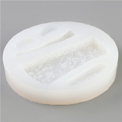 Молд силиконовый «Хлеб и шпроты» 12×2 см