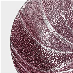 Тарелка «Драхна», d=28.5 см, стекло, бордовая