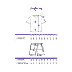 Комплект (Футболка+Шорты) PLAYTODAY, 1130951