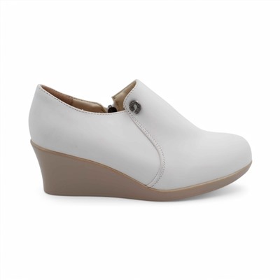 Женские туфли A5-13BY белые