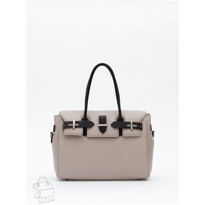 Сумка женская кожаная 1081M apricot coffee Polina&Eiterou  в Новосибирске