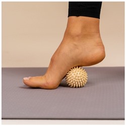 Мяч массажный ONLYTOP Leopard, d=6 см