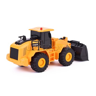 Машина "Грейдер" 1:32 ( свет, звук) в коробке