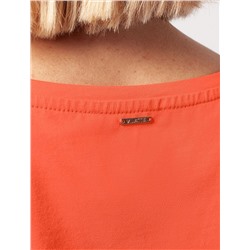 Футболка с цельнокроеным рукавом из премиального хлопка