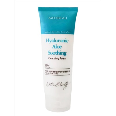 MEDIBEAU Пенка для умывания с экстрактом алоэ / Hyaluronic Aloe Soothing Cleasing Form, 200 мл 25450