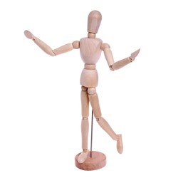 УЦЕНКА Модель деревянная художественная манекен «Человек», 30 см