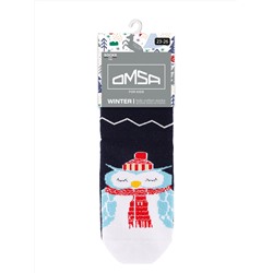 Omsa Носки OMSA kids   Calzino 21N61 плюш (Шарфики)
