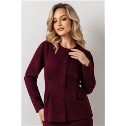 Жакет женский  4463Н/08/Бордовый