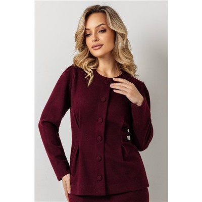 Жакет женский  4463Н/08/Бордовый