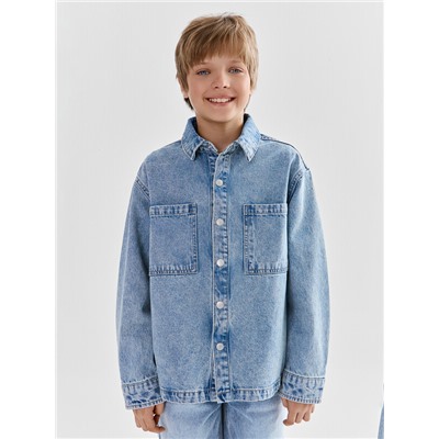 КУРТКА ДЖИНСОВАЯ ДЛЯ МАЛЬЧИКОВ 2026-1DJB1002-1t