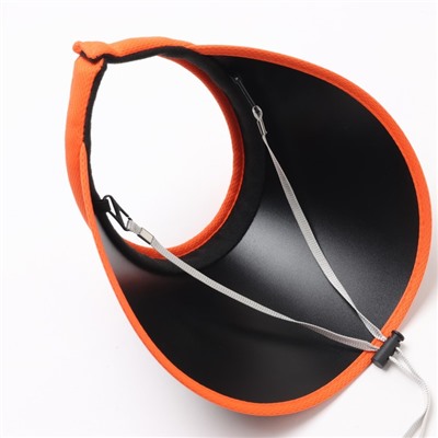 Козырёк от солнца женский MINAKU, оранжевый, размер 58