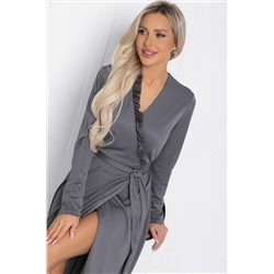 Платье Арфа (серое) П12289-10