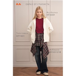 Женская толстовка из футера Happyfox