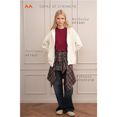 Женская толстовка из футера Happyfox