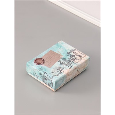 Подарочный набор для сургучной печати «Лотос», печать, ручка, сургуч, 12.5×10×3.6 см