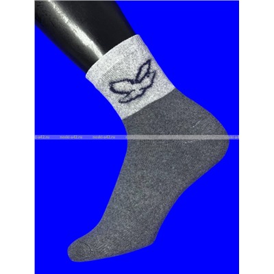 Термоноски подростковые внутри махра из шерсти арт. 1021