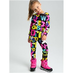 Термокомплект трикотажный для девочек: брюки, толстовка