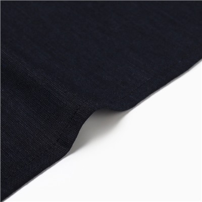 Набор салфеток «Этель» Black, 40×40 см - 2 шт., 100% лён, чёрный