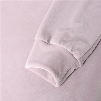 Костюм детский (свитшот, лосины) KAFTAN Plushy, размер 30 (98-104 см), лиловый