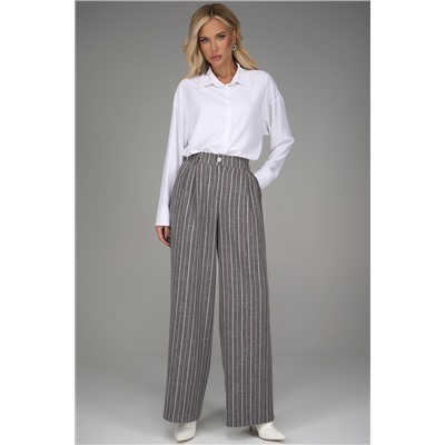 Брюки Сиара (серый/полоска)