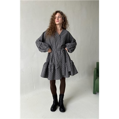 Платье женское  COSY076/03/Серый, черный