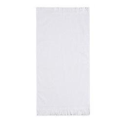 Полотенце махровое LoveLife "Fringe" 70х130 см, цвет белый, 100% хлопок, 380 гр/м2