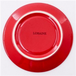 9-25070-4 Чайная пара 2пр 220мл Red (х1)