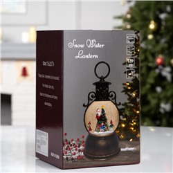 Фигура светодиодная «Сказочные гномы», 20×10.5 см, музыка, батарейки ААх3 (не в комплекте), USB, свечение тёплое белое