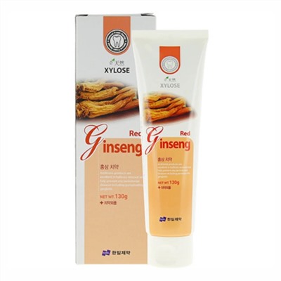 Hanil Зубная паста с экстрактом красного женьшеня / Special XYLOS Red Ginseng, 130 г 22344