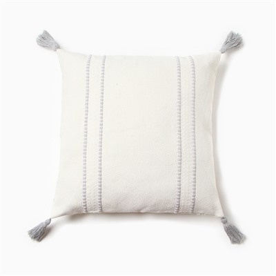 Наволочка декоративная Этель сканди 45×45 см, цвет серый, хлопок