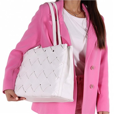 Сумка 593083-1 white Velina Fabbiano