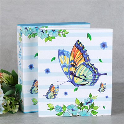 Фотоальбом 80 фото 10x15 Бабочки / 9343 /уп 48/