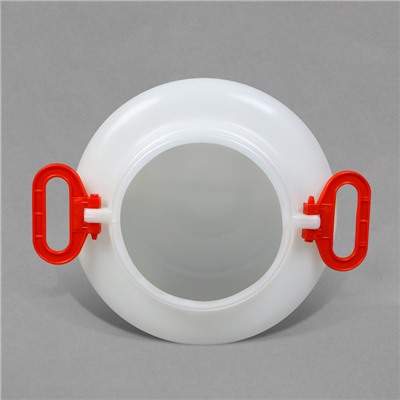 Фляга пищевая, 30 л, горловина 19.5 см, 2 ручки, белая