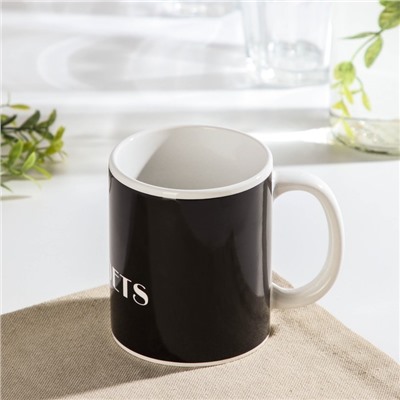 Кружка - хамелеон Доляна «Как ты красива!», 350 мл, керамика, розовая