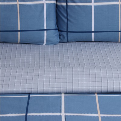 Постельное бельё евро LoveLife School time, сатин