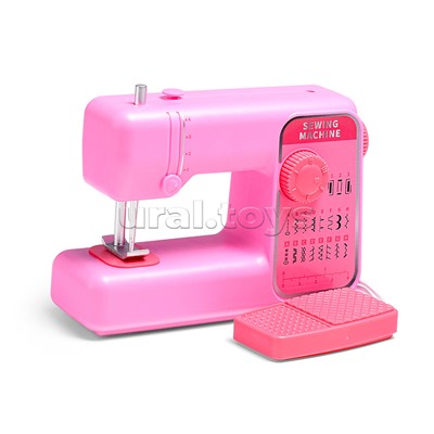 Бытовая техника "Швейная машинка" в коробке (цвет розовый)