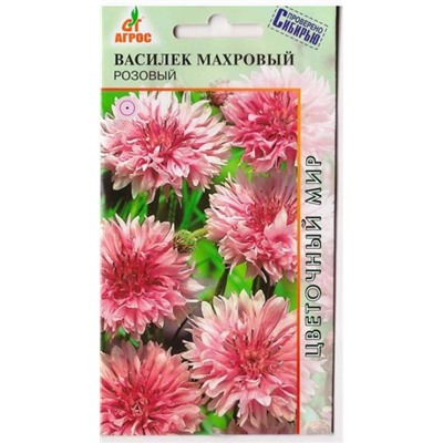 Василек Махровый Розовый (Код: 78781)