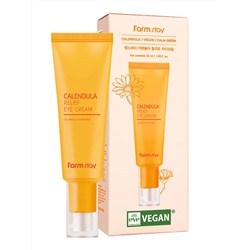 FARMSTAY - КРЕМ ДЛЯ ВЕК С ЭКСТРАКТОМ КАЛЕНДУЛЫ CALENDULA RELIEF EYE CREAM, 50 МЛ