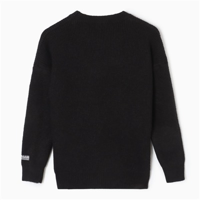 Джемпер женский DommoD, чёрный, размер 44-48 (ONE SIZE)